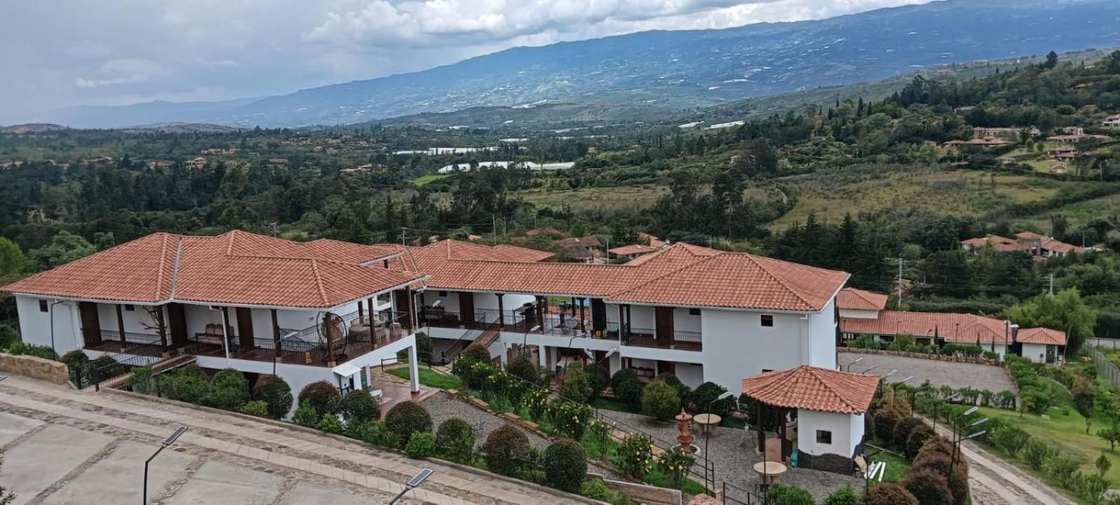 Hotel Campestre Cordillera De Los Andes Villa de Leyva Exteriör bild