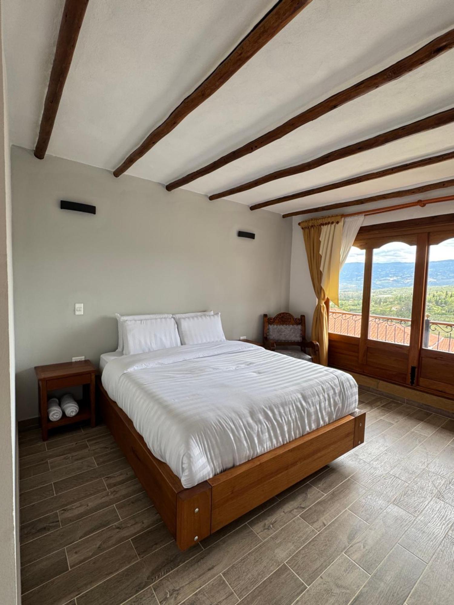 Hotel Campestre Cordillera De Los Andes Villa de Leyva Exteriör bild